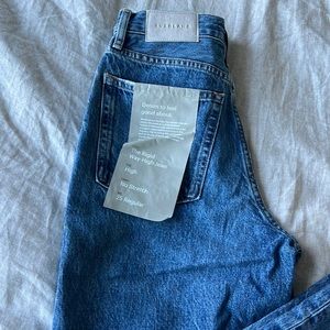 Everlane rigid way high jeans
